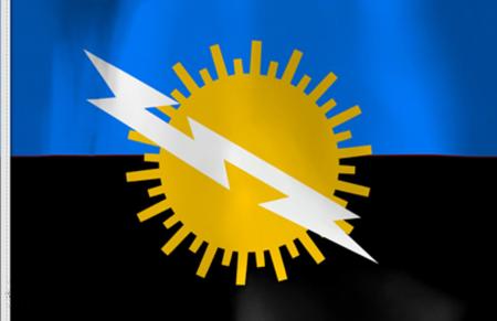 Bandera Del Estado Zulia de Lona 1.00 Mts