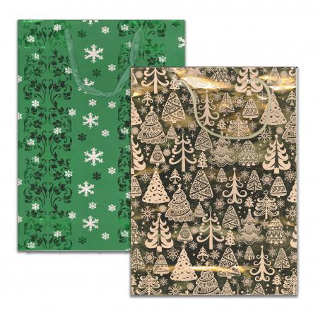 Bolsa Metalizada Jumbo Navidad Ref. Bmtjn