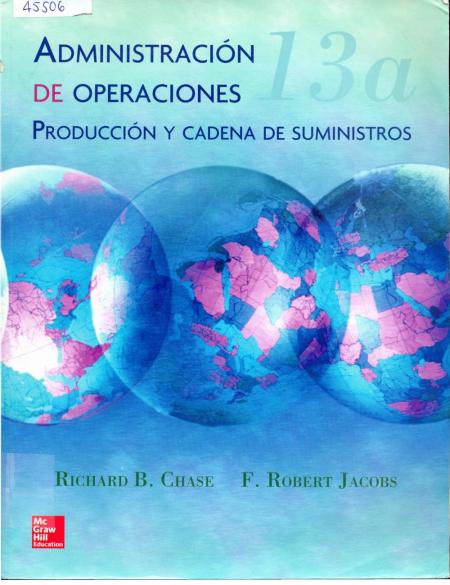 Administracion de Operaciones 13ª Edicion