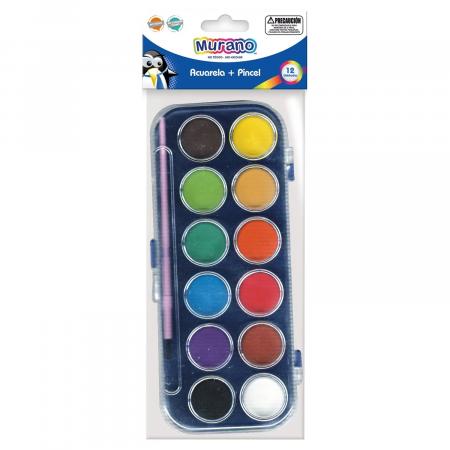 Acuarela Water Colors X 12 Colores Ref. Wc-70617