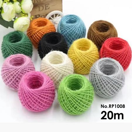 Rollo de Pabilo Foska Colores Surtidos X 20 Mts