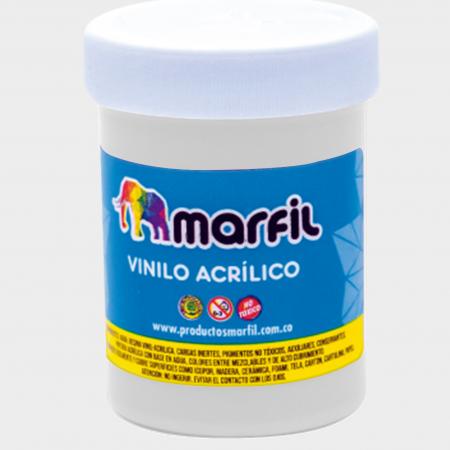 Pintura Vinilo Acrilico Marfil 80cc Blanco Ref. 